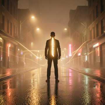 背脊唱出谎话的节奏