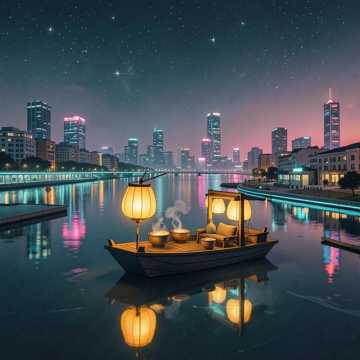 卤鹅灯火待客船