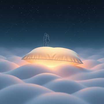 枕着情话数星光