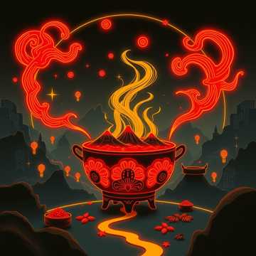 烩面卷饼配泰山