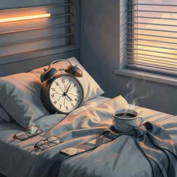 我把闹钟摔成了起床气