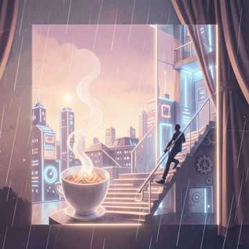 泡面热气里的星辰