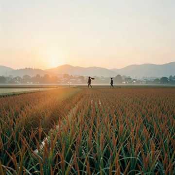 稻谷堆里的回应