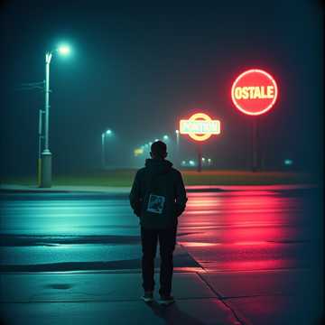 路灯熄灭的钟声