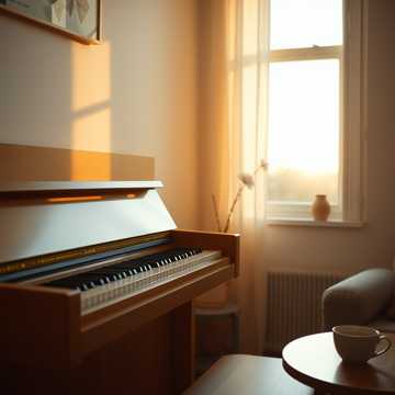 她眼底泛着晨光