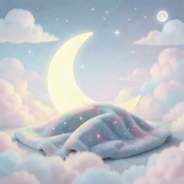 星星毛毯摇啊摇