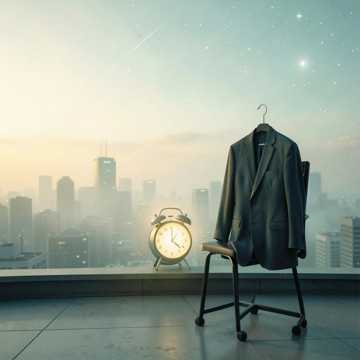 关掉闹钟的星空