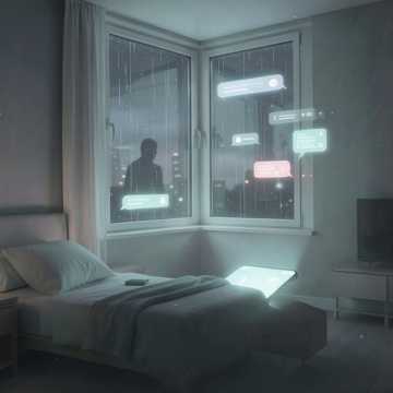 石沉大海的晚安