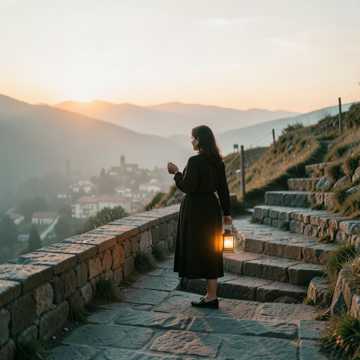 山路尽头那束光