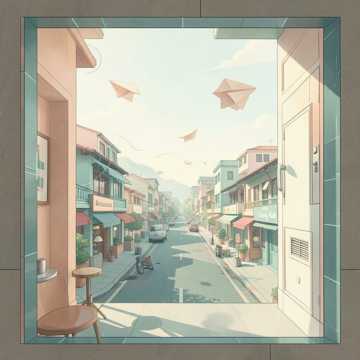 悬在半空的午后