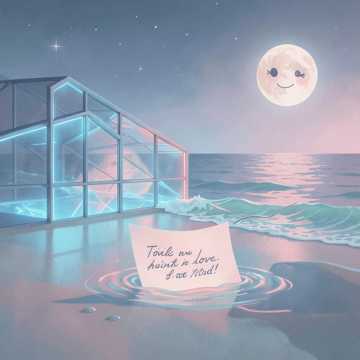 一句情诗坠入海