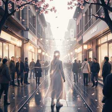 人海错身那一眼