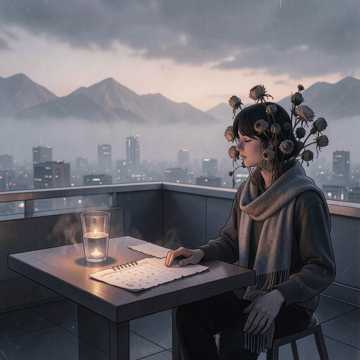 一杯晚霞兑沙哑