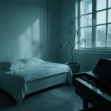 月光浸透的枕侧