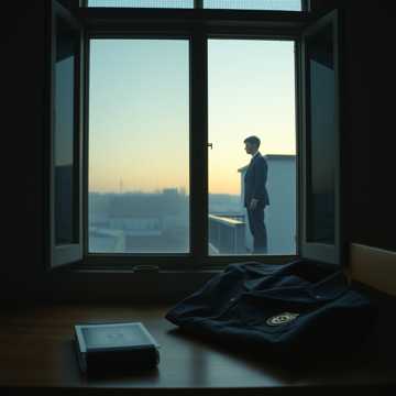 叠到一半的军被