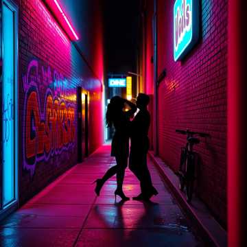 并肩踩过的影子