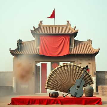 铁马弦誓去 胭脂水遗恨