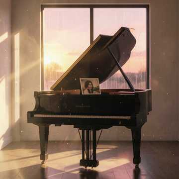旧钢琴合照
