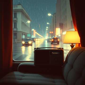雨夜收音机