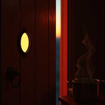 钥匙留在旧门环