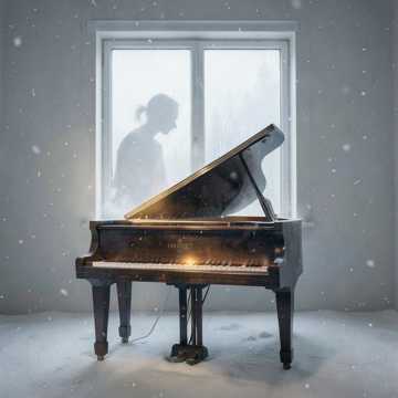 钢琴上的霜
