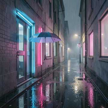 雨声凝成空房间