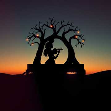 年轮叠着你的影子