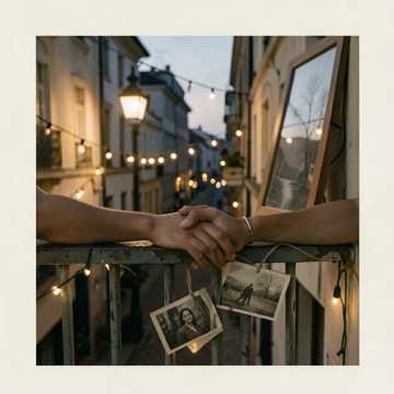 暮色牵着旧时光