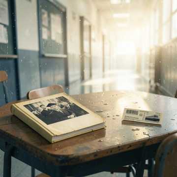 泛黄相册