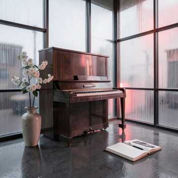 钢琴键上的旧雨