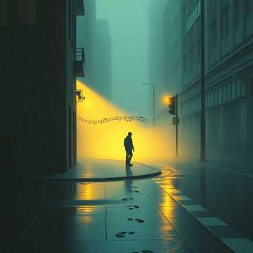 光穿过人海时请抬头