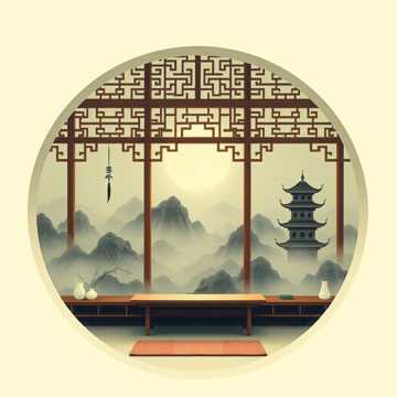 墨色等山河醒来