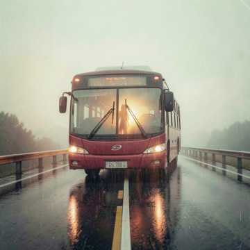 雨刮跳动的公路