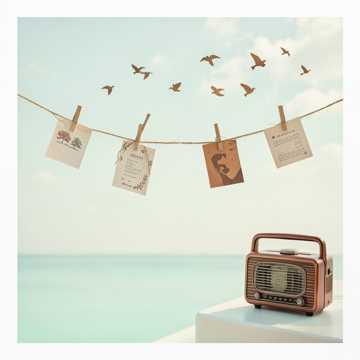 晾衣绳上的童话