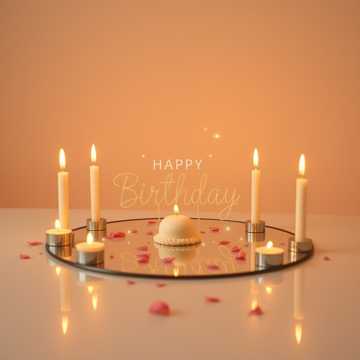 烛光照亮的独白