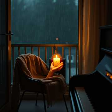 琪琪的颊边绒光