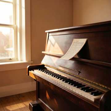 空钢琴房