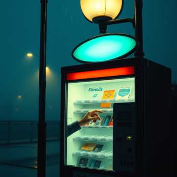 贩卖机里的那句确定