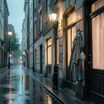 半盏街灯熄灭时