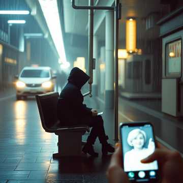 街灯数到第七盏