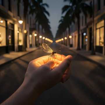 手心里的萤火虫