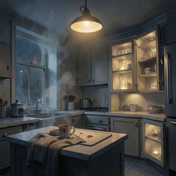 Last Light In The Kitchen