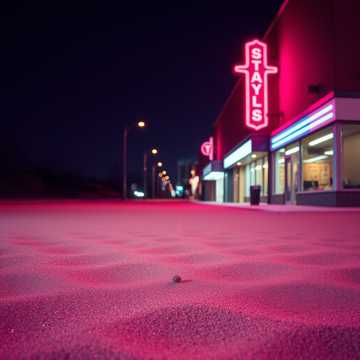 霓虹下的一粒沙