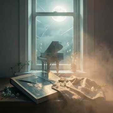 碎成一地的月光