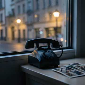 无人接听的听筒